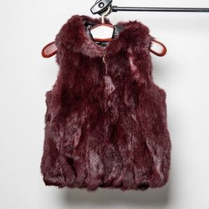 Surell Genuine Rabbit Fur Vest (Bloomingdales)